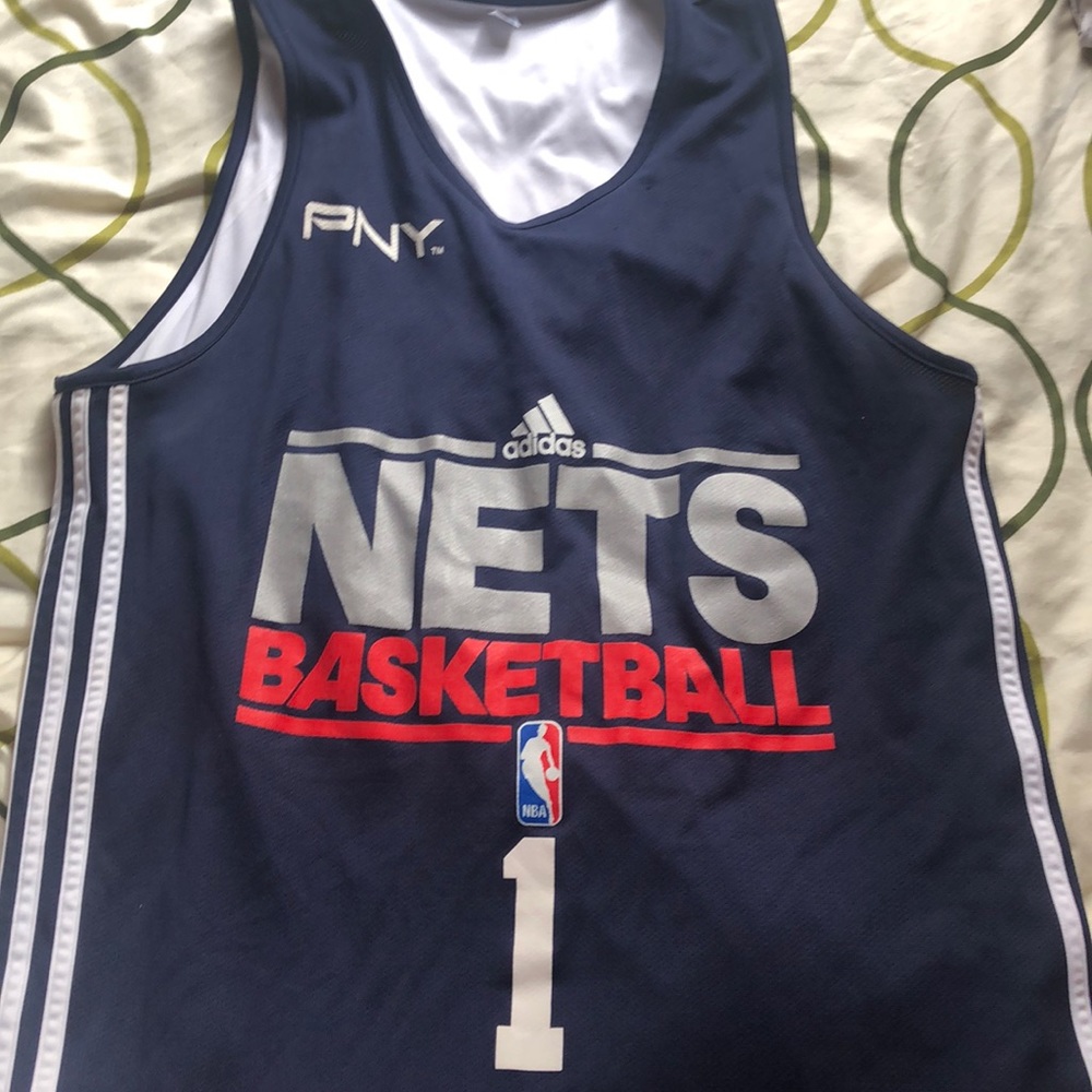 Original New Jersey nets practice jersey